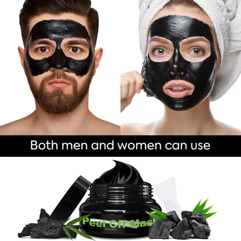

Face Mask Bamboo Charcoal Blackhead Remove Facial Masks Deep Cleansing Purifying Peel Off Black Nud Facail Face Masks TSLM1