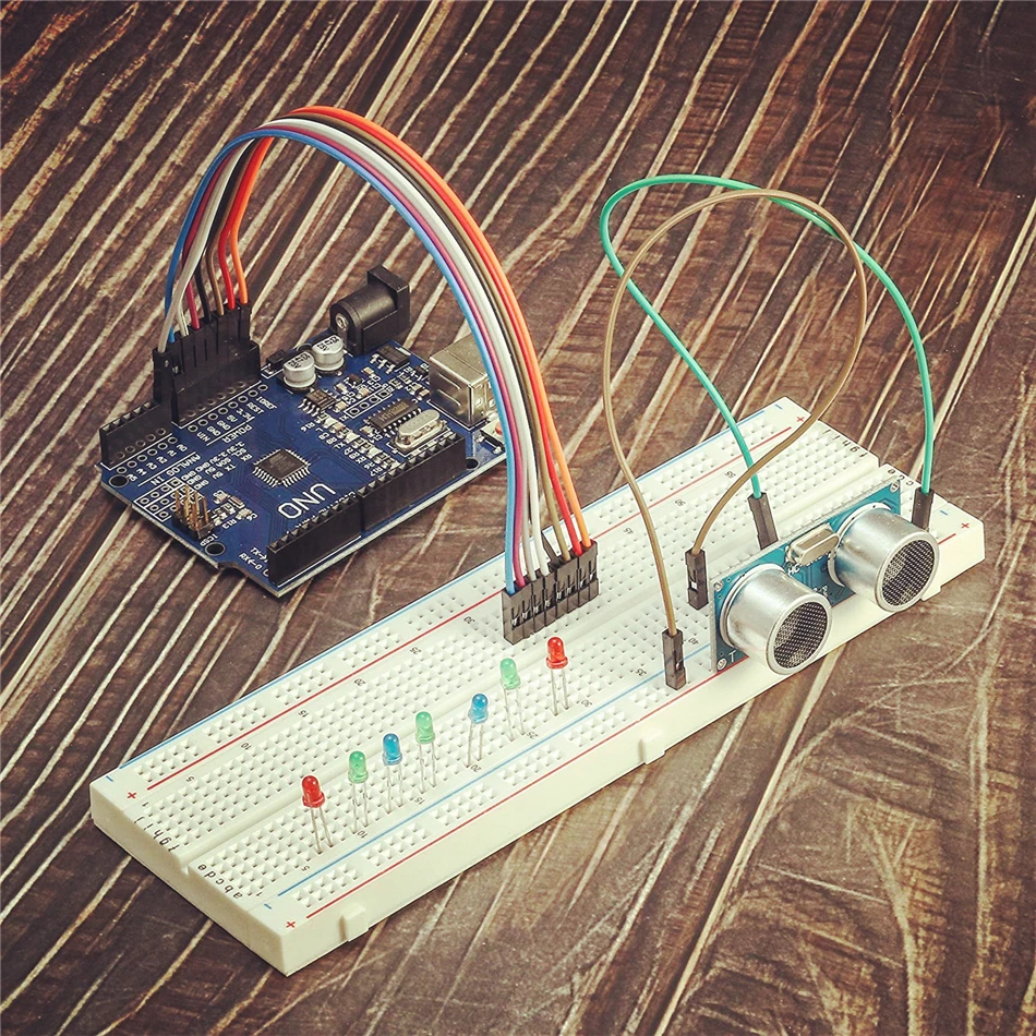 Макетная плата без пайки 830/400/170 макетная Мини Модульная для Arduino Набор творчества