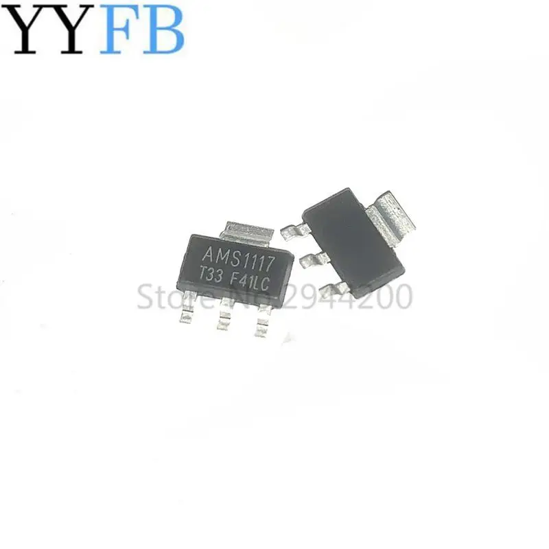 Новый AMS1117 3 V SOT 223 чип трехклеммный регулятор мощности IC напряжение Линейный|ic|ic
