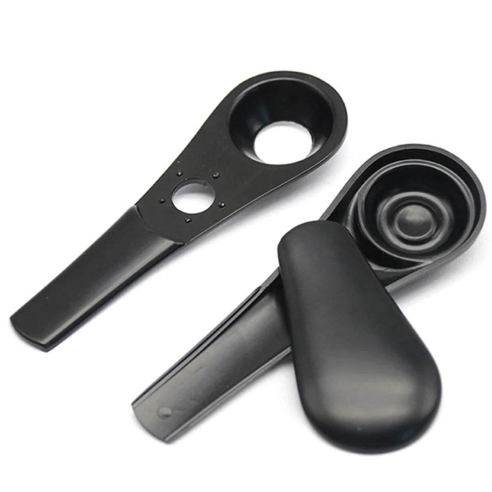 10 шт. металлическая трубка в форме ложки портативная для курения табака