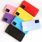Мягкий силиконовый чехол для Samsung Galaxy A01, A12, A21, A31, A41, A71, M, A 51, 30S, A50S, A50, A70, S20 FE Plus, A51, M51, ярких цветов