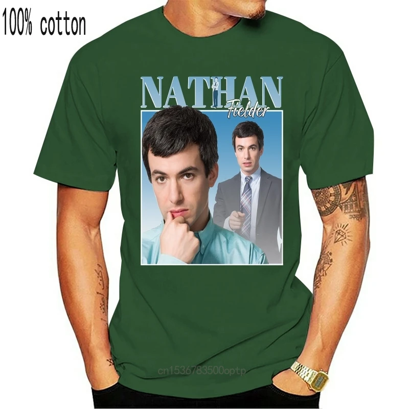 

Новинка, футболки Нейтан Филдер, мужские черные футболки, одежда унисекс, Винтажная футболка для спортзала и фитнеса