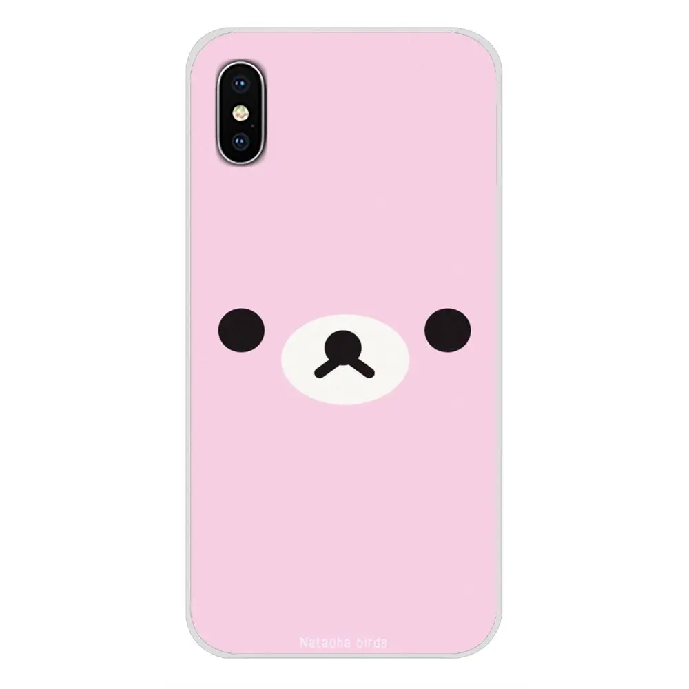 Alaska два белых медведя Rilakkuma для Apple IPhone X XR XS 11Pro MAX 4S 5s 5C SE 6S 7 8 Plus ipod touch 5 6 Чехол