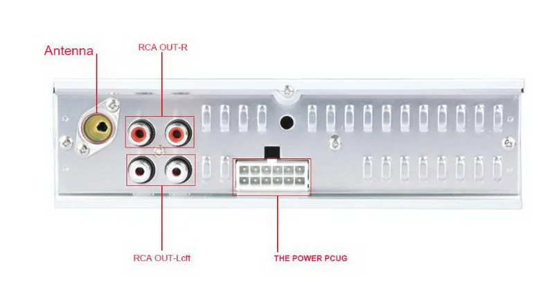Автомагнитола Магнитола 12 В автомобильная стереосистема Bluetooth USB/sd-карта FM/MMC