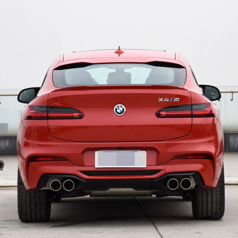 

Высококачественный задний спойлер Неокрашенный из АБС-пластика для BMW X4 G02 2019-2021 крышка багажника автомобильный Стайлинг