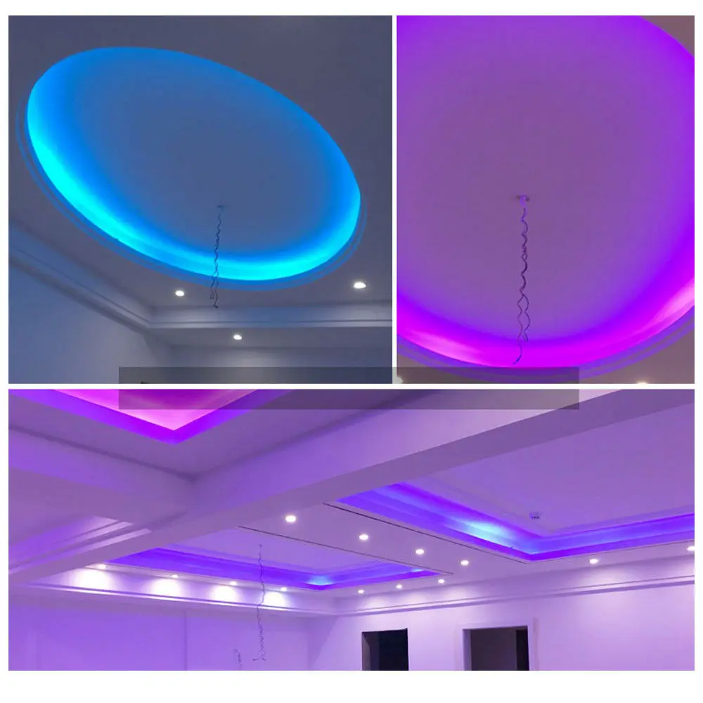 Умная Светодиодная лента TUYA 1-15 м с Wi-Fi 220 В RGB-лента голосовым управлением RGB 5050