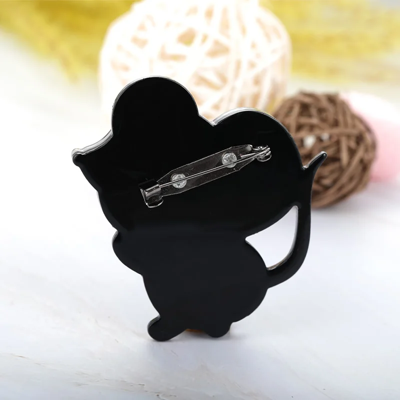 Blucome Акриловые Броши с мышкой из мультфильма специальный материал булавка для