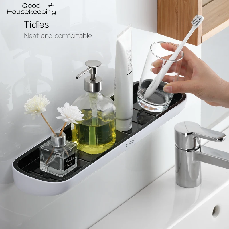 Полка органайзер для ванной и душа настенная полка шампуня с держателем