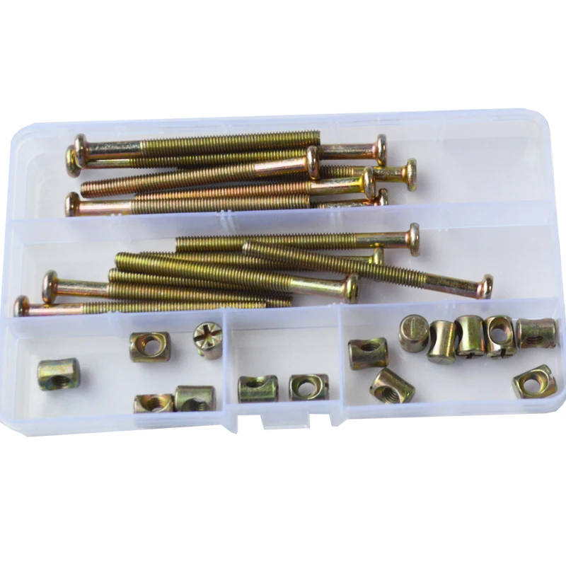 

Набор мебельных шестигранных болтов с резьбой метрические болты, м6x65/70/75/80 мм