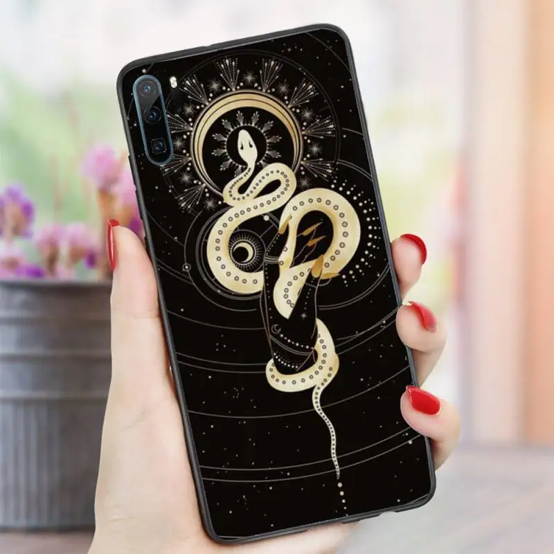 

Art Sun Flowers Snake Moon Phone Case cover For Huawei honor Mate P 8x 9 10 i 20 30 40 pro lite nova 3 4 5 7 se nova 5t