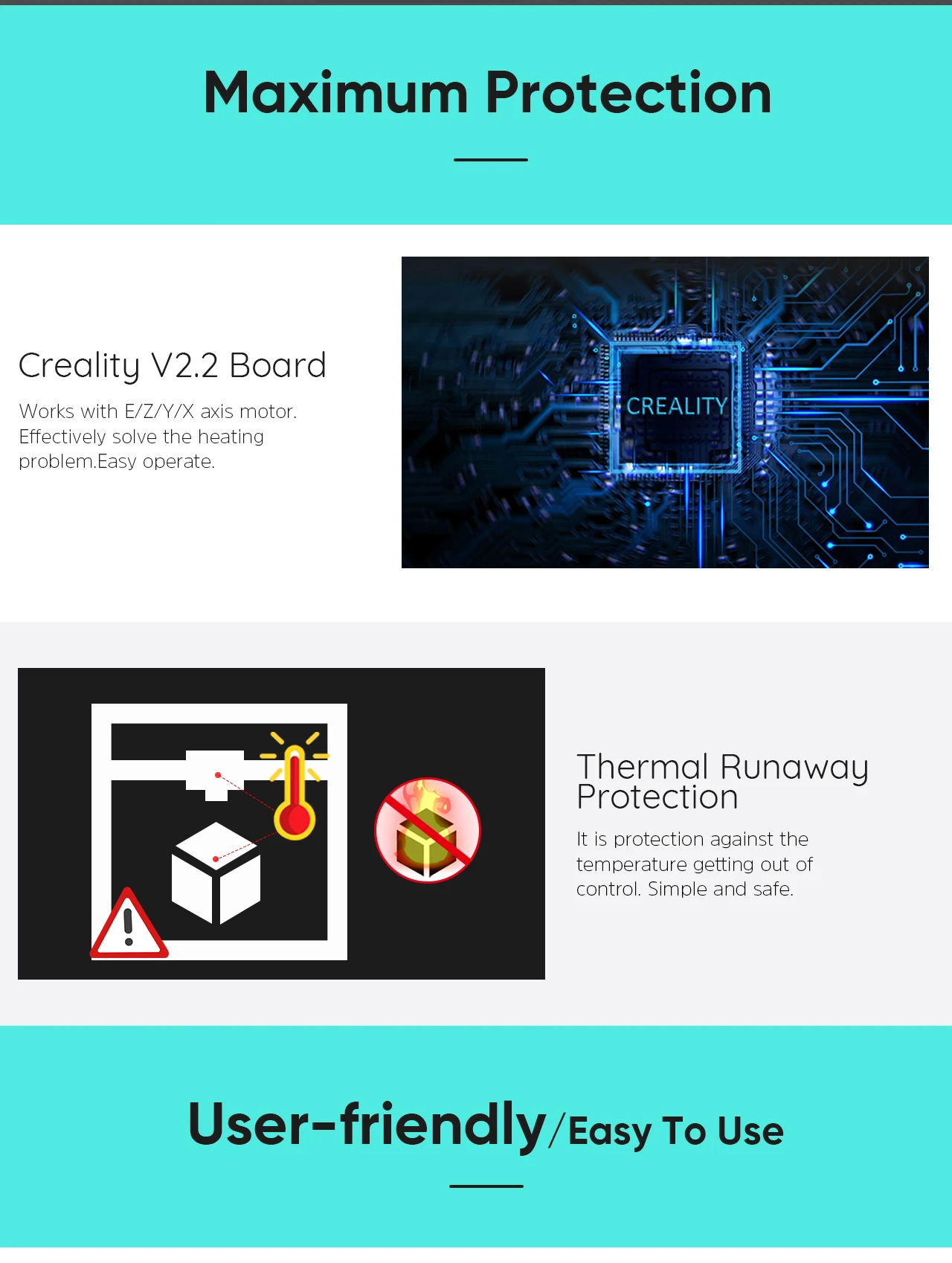 CREALITY 3d принтер Creality Ender-5 с Landy стабильной мощностью, V1.1.3 материнская плата, магнитная Встроенная пластина, отключение питания