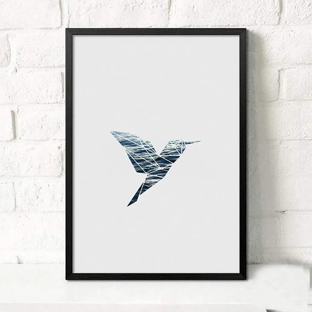 Декоративная живопись сине-белая картина маслом компьютерная | Дом и сад