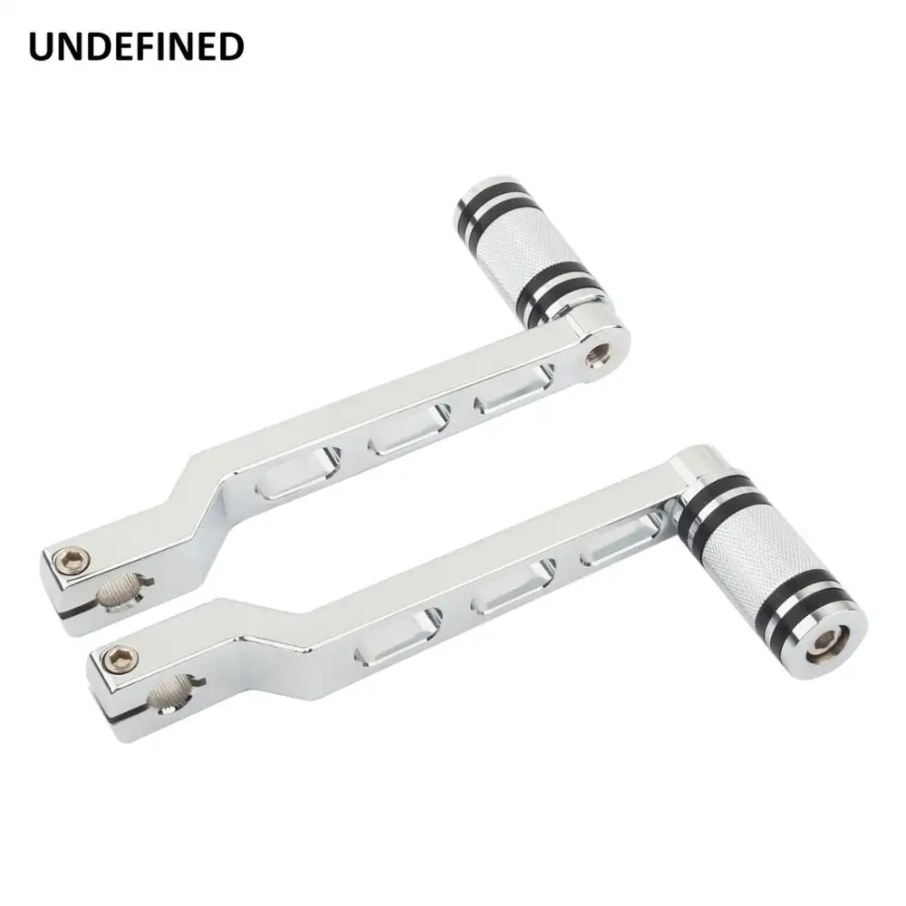 Хром мотоцикла рычаг переключения для носка пятки с накатанной головкой колышек