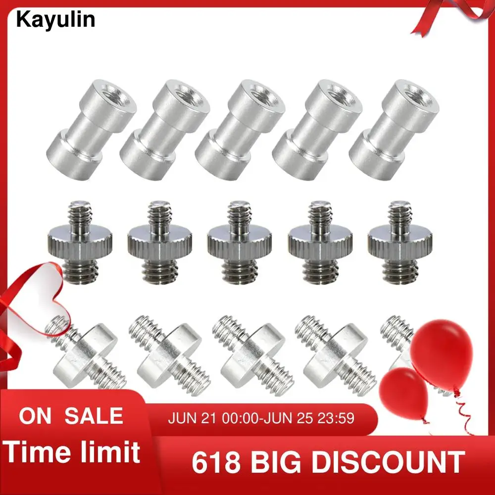 Kayulin 1/4 дюйма & 3/8 дюймов нить ассортимент винтов комплект для DSLR Камера клетка Риг