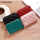 Женский кошелек PURDORED из искусственной кожи с 9 отделениями для карт, визитница, Для водительских прав, портмоне для мелочи