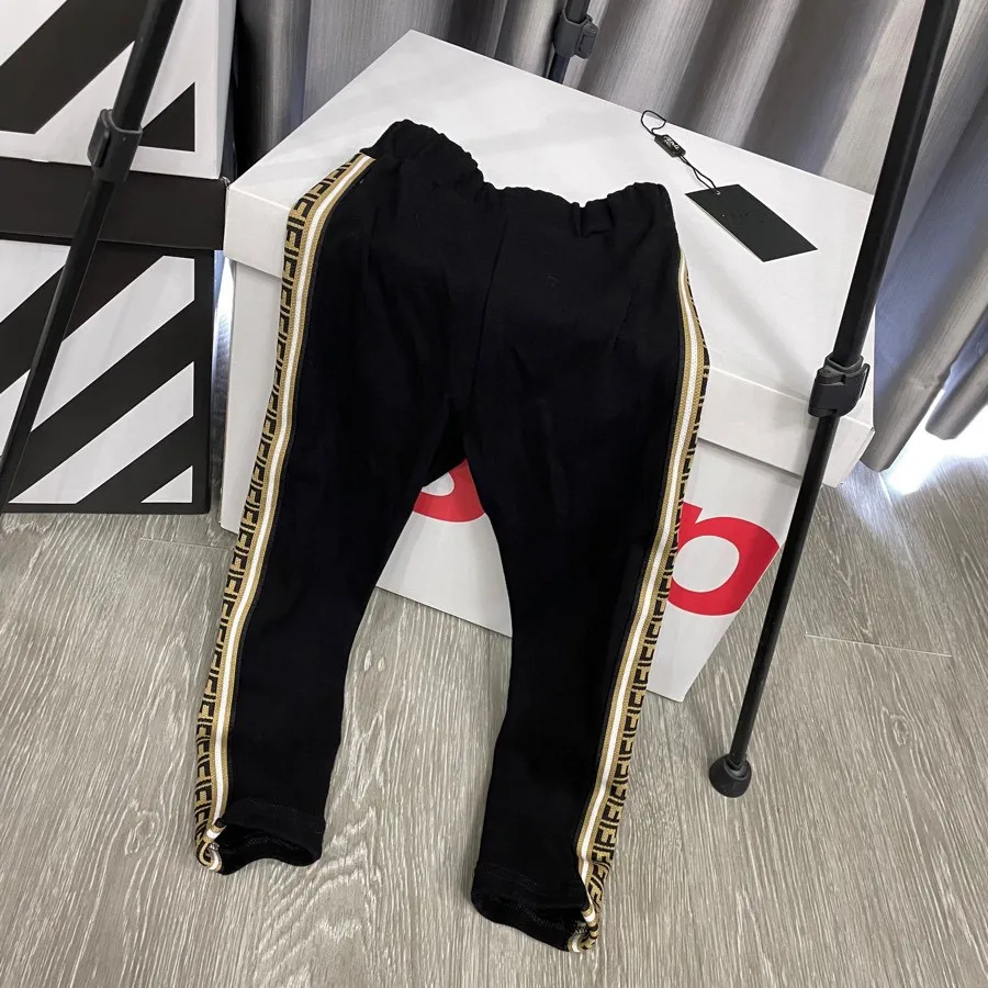 

Girls' spring and autumn fashion leggings Princess stretch black pants