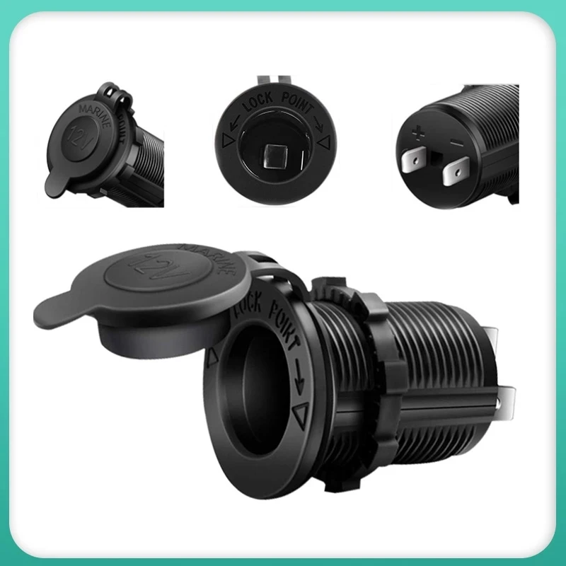 12 В Аксессуары для автомобилей водонепроницаемая розетка питания лодок
