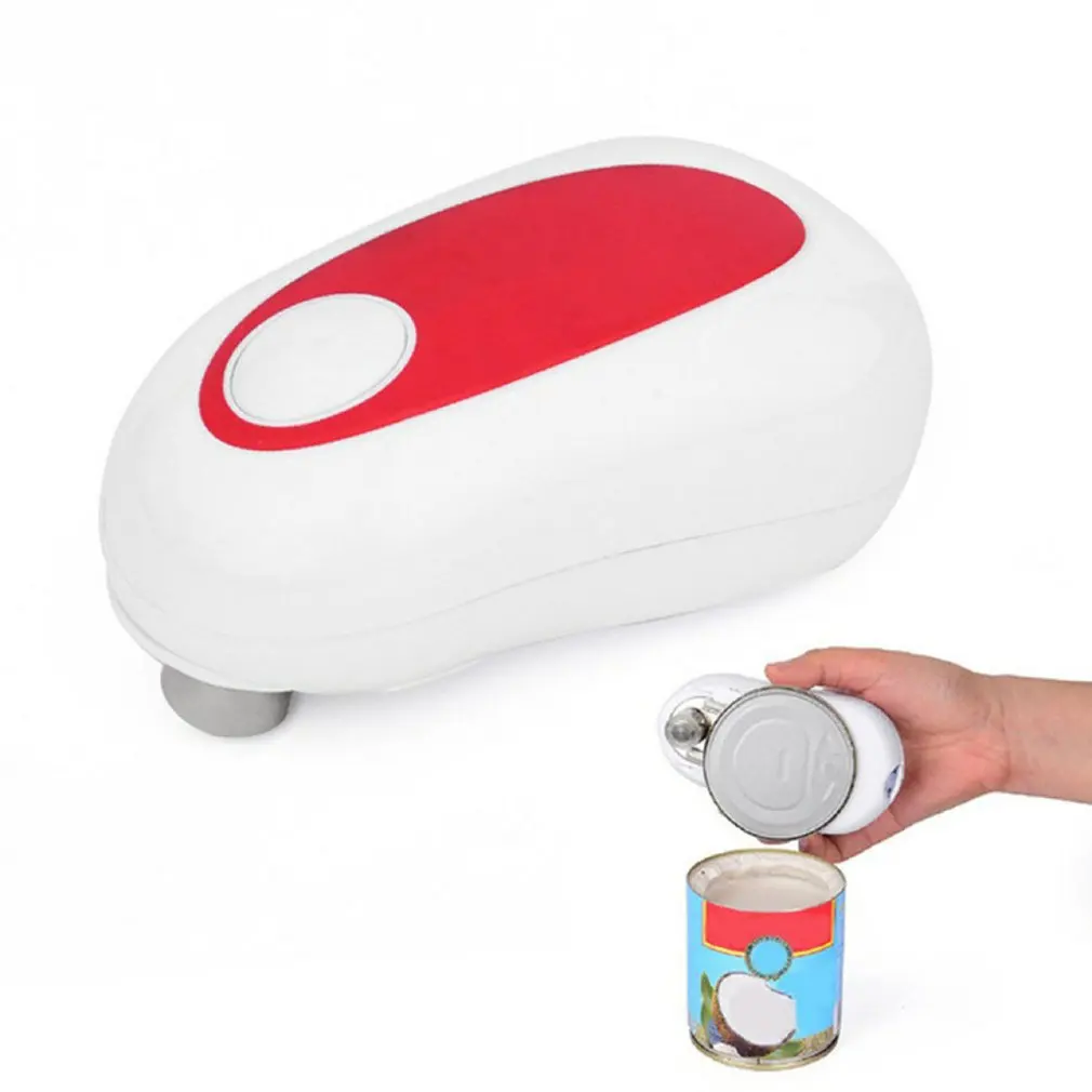 

Hot High Quality Lightweight Electric Can Opener No Sharp Edges Food Safe Kitchen Tool Ergonomic Design Electric Can Opener