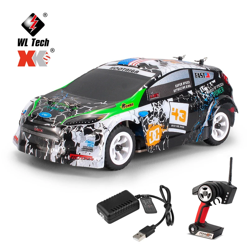 

WLtoys K989 Remote Control Four-Wheel Drive Car Charger Electric Toys Mini Race 1:28-Ratio High-Speed Off-Road Vehicle