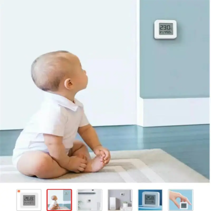 

Smart Electronics For Smart Thermometer 2 Bluetooth Temperature Humidity Sensor LCD Smart Home Automation Modules