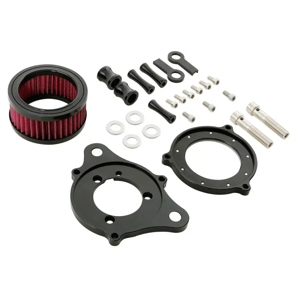 Воздухозаборный фильтр для мотоцикла Harley Sportster XL 883 1200 48 2004 2016 13|air cleaner intake filter|air