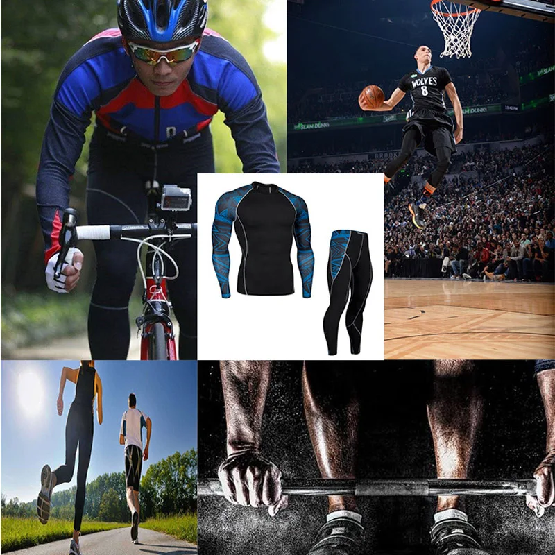 Комплект нижнего белья для велоспорта облегающее Мужское нижнее белье
