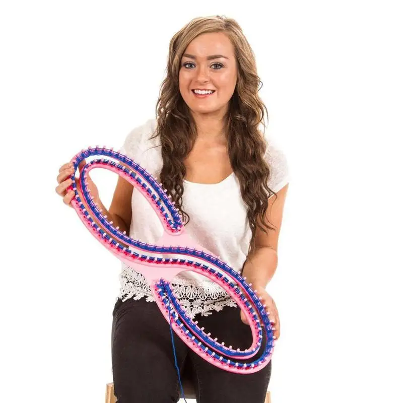 DIY большой ручной инструмент для вязания ткацкого станка 3 проекта вязаный