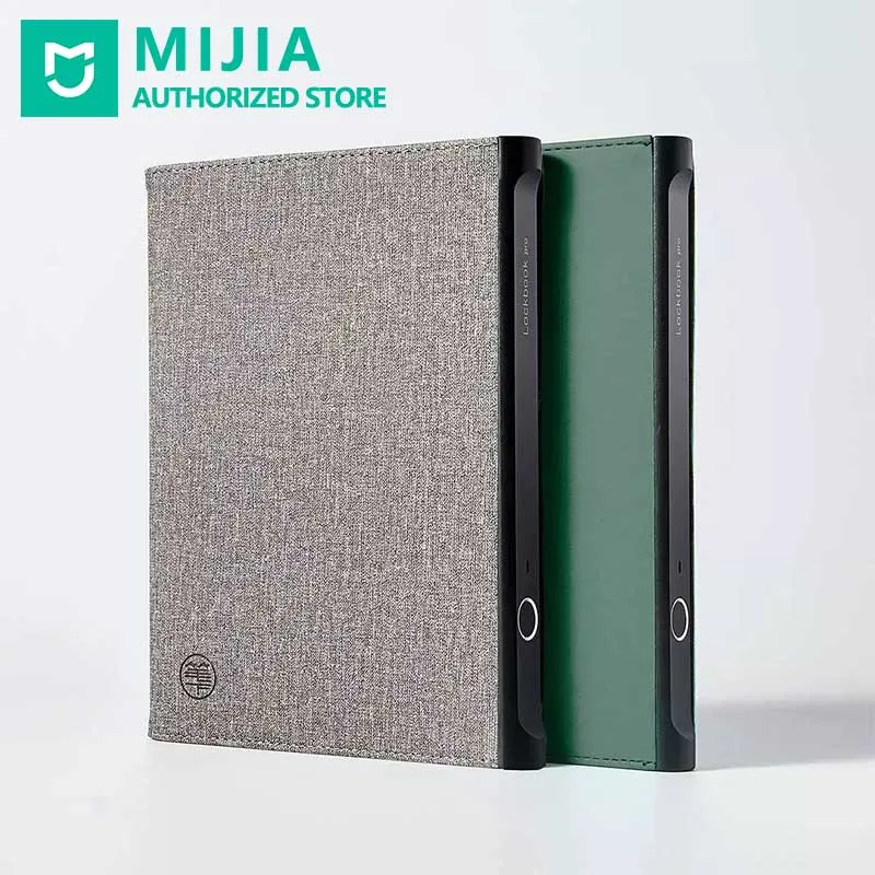 

Xiaomi Smart Notebook Fingerprint Unlock Journal Personal Notepad Electronic Lock Diary With Card Slot For Agenda Planner