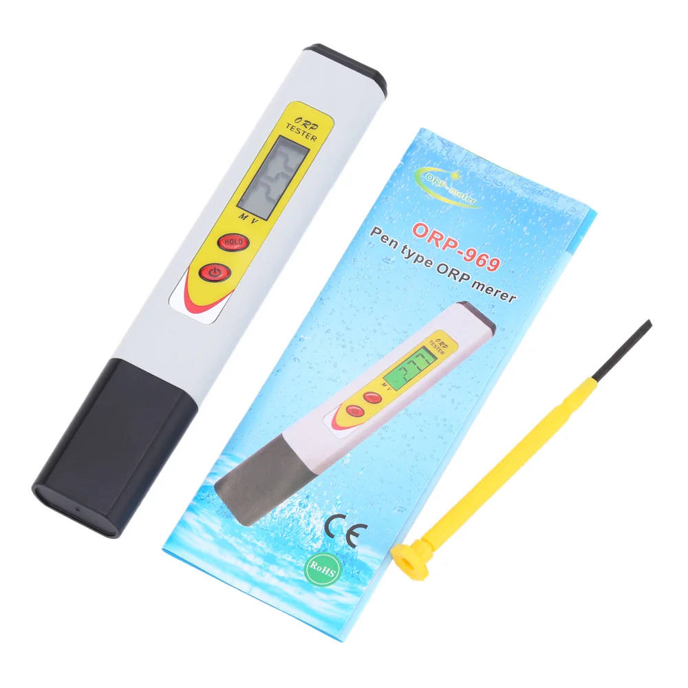 

KKmoon Pen-Type ORP Meter with Backlit Display Portable Oxidation Reduction Water Quality Analysis Device Multiple Application