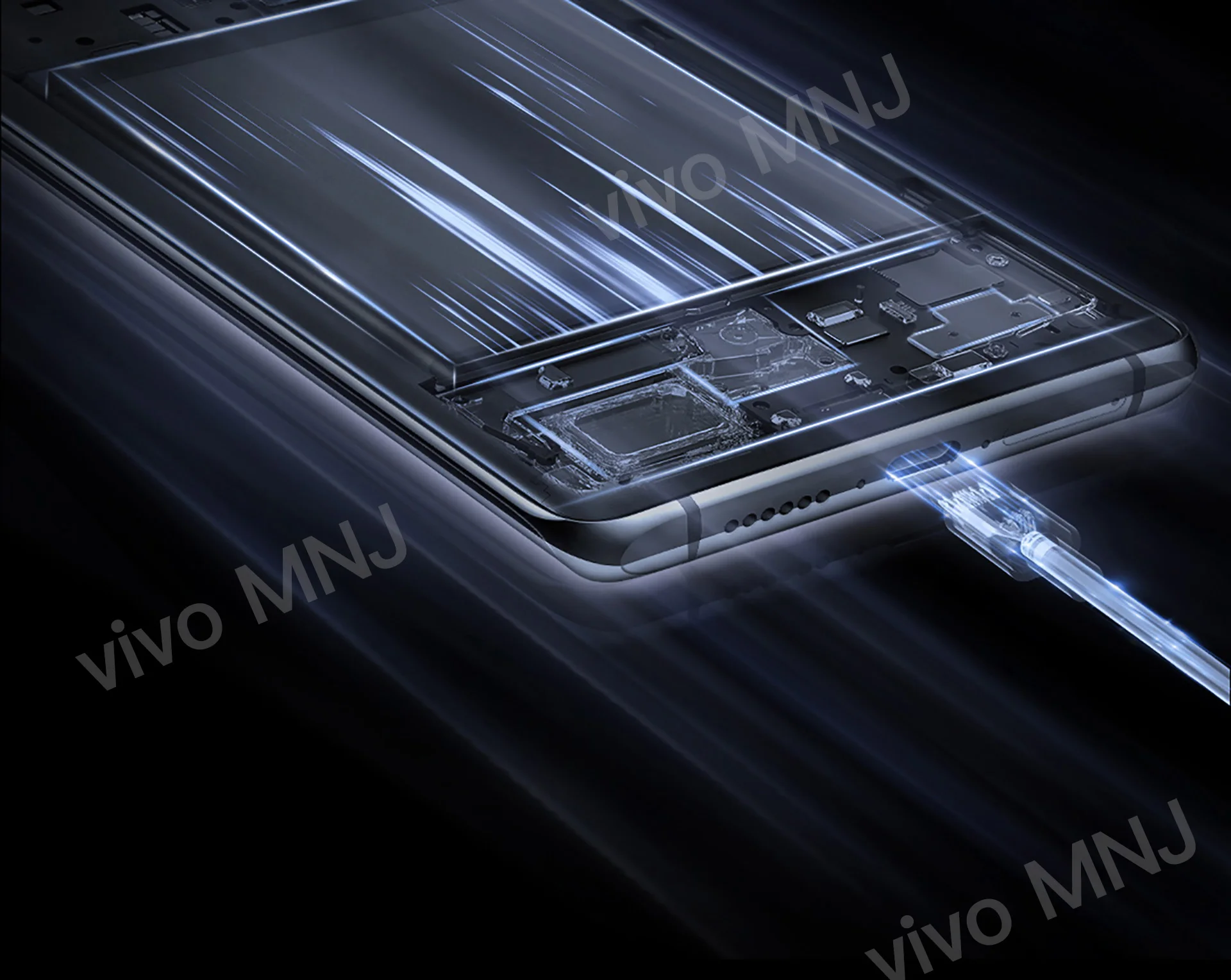 vivo Nex3 5G мобильный телефон 64.0MP камера сотовые телефоны 4500mAh Большая батарея 44W быстрая зарядка 6,89 дюймовый экран смартфон