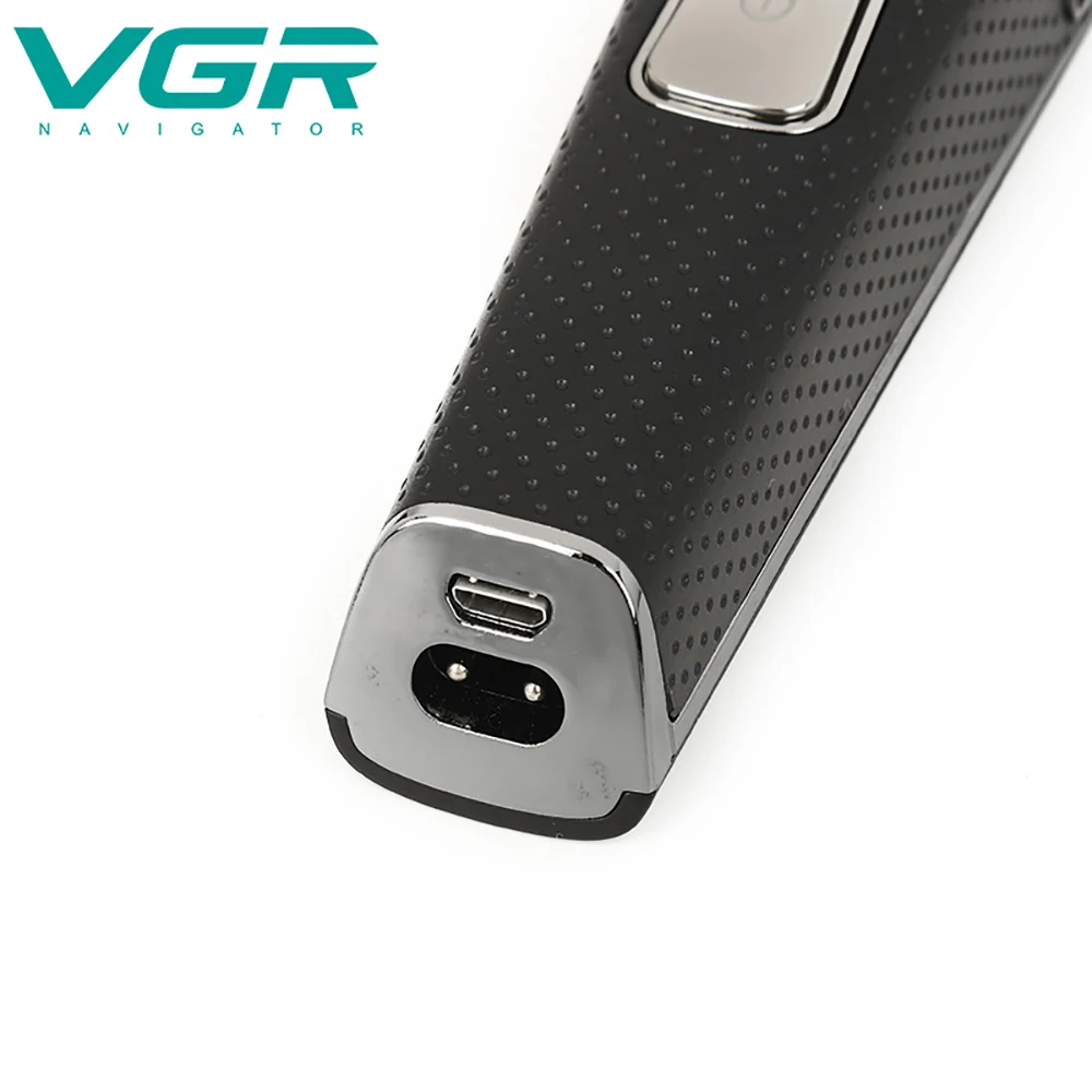 VGR Professional Hair Clipper Home USB Rechargeable Waterproof Electric Hair Clippers Men Stainless Steel Blade Styling Tool enlarge