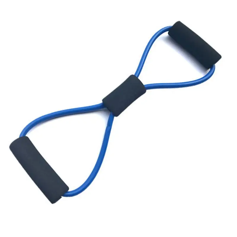 

4Pack Jump Rope Grip Workout Band 8-Word Pull Rope Home Fitness Equipment A0KA