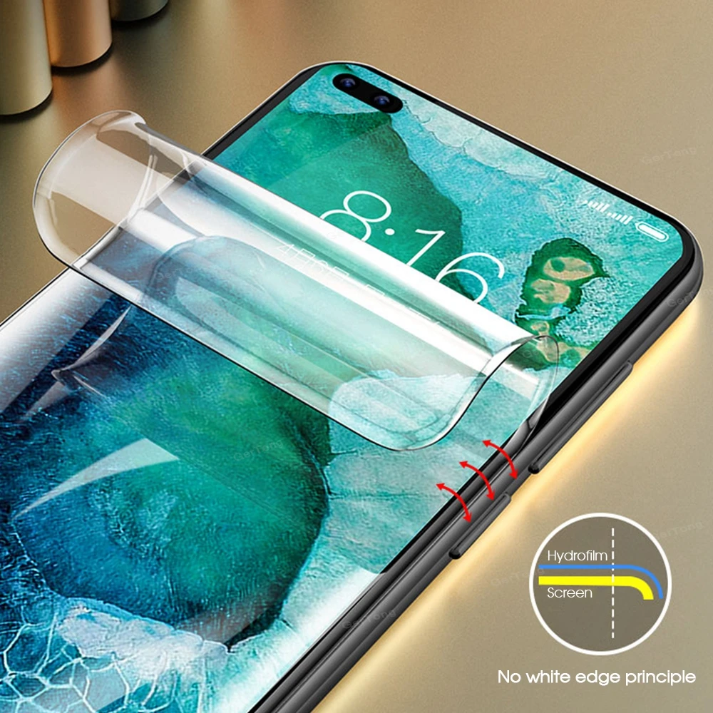 Защитная пленка для экрана Huawei Nova 5 t 6 SE мягкая Гидрогелевая Pro 5i Nova5 Nova5t HD не
