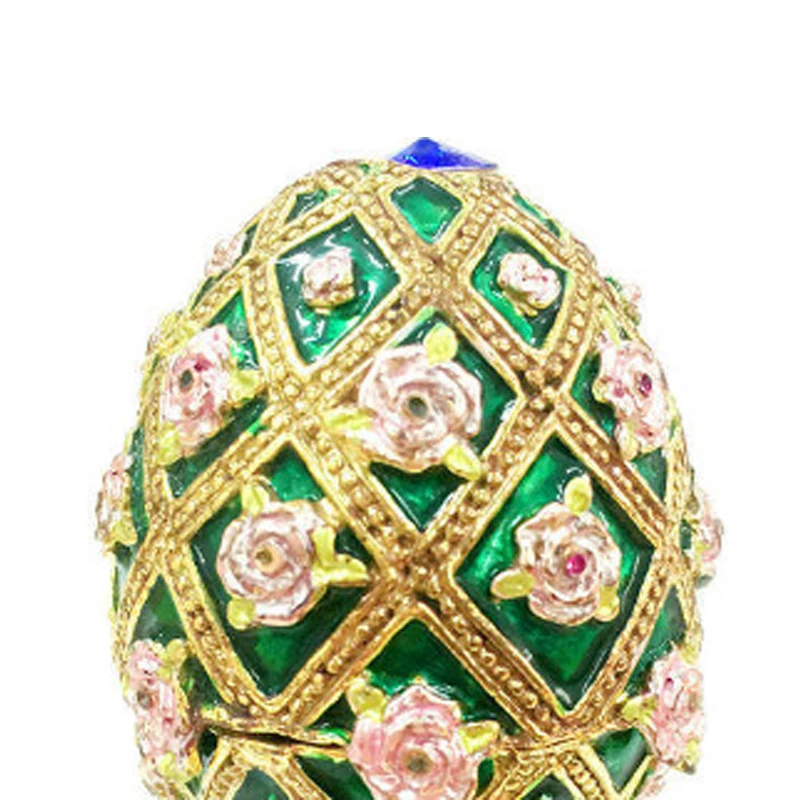 Splice Enamel Jewelry Box Figurines Metal Crafts Exquisite Design Wedding Gifts Storage Home Decoration Accessories Ornaments | Дом и сад