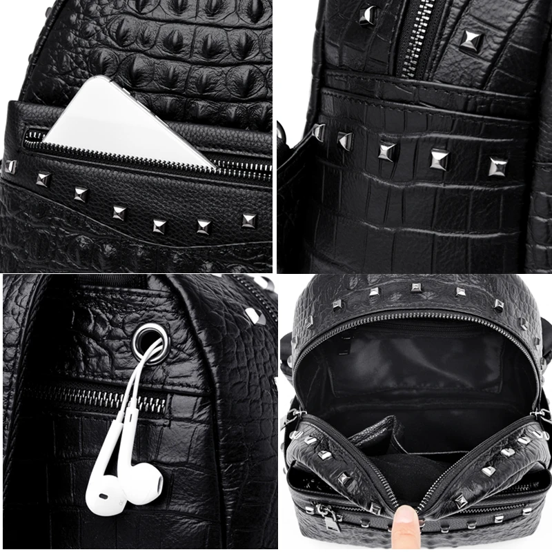 Высокое качество Обувь из натуральной кожи с узором крокодиловая кожа женский