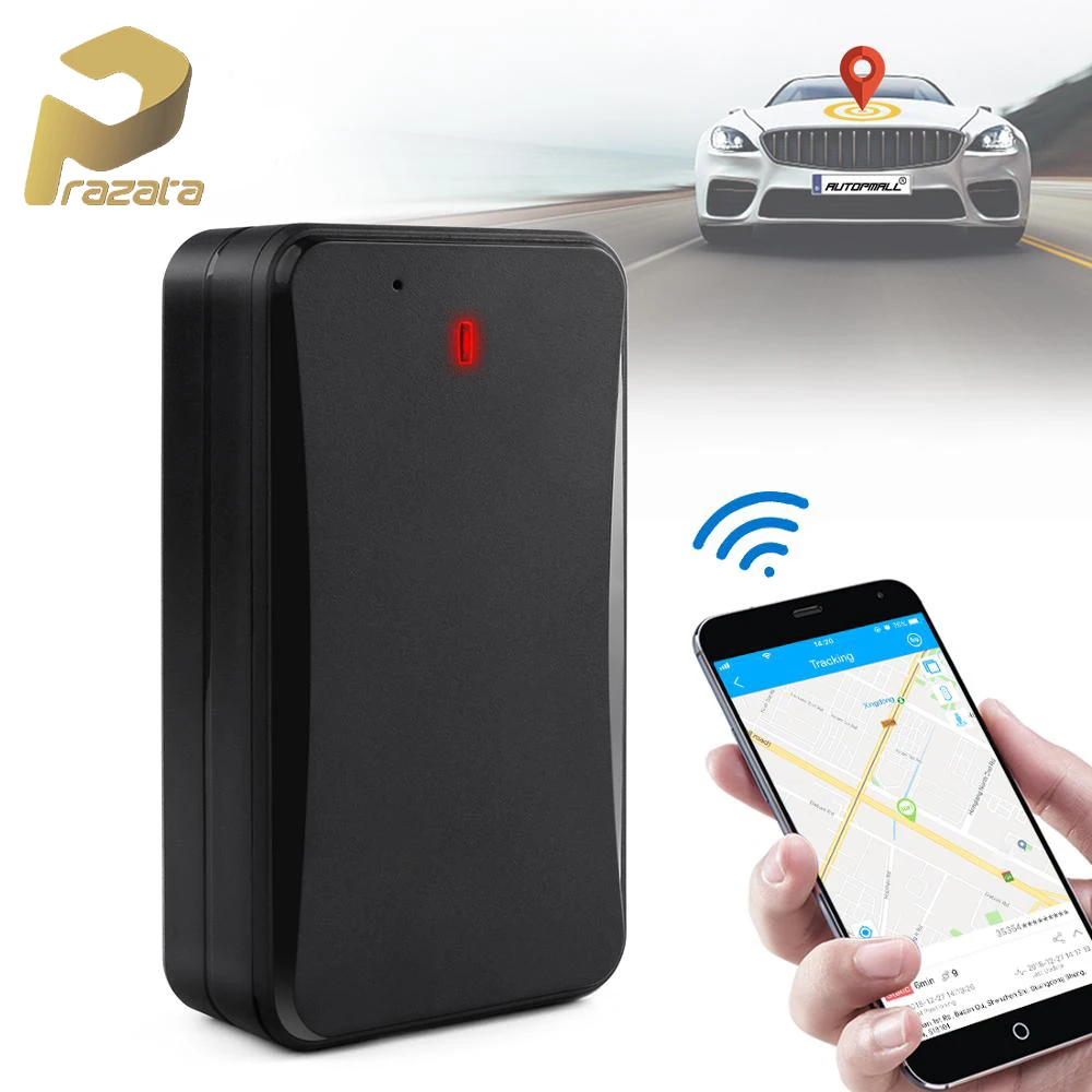 Автомобильный gps трекер локатор 10000 мАч встроенный аккумулятор долгий режим
