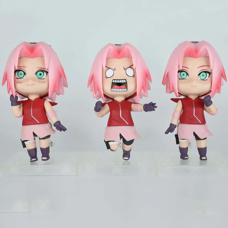 Японские Аниме Узумаки Учиха Саске Хината Сакура Какаси экшн-фигурки из ПВХ