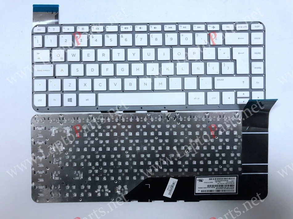 LA Latin White Keyboard for HP Stream 13-C 13-C000 13-C100 14-z 14-z000 Series 791433-161 NSK-CM8SQ Laptop Layout | Компьютеры и офис
