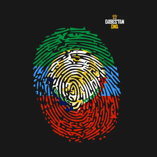 

Dagestan DNA Dagedestan Flag Men's T Shirt