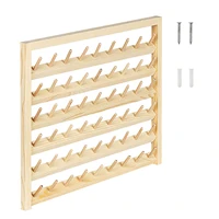 4854 spool sewing thread holder rack wood sewing thread stand organizer embroidery storage rack holder bracket rational
