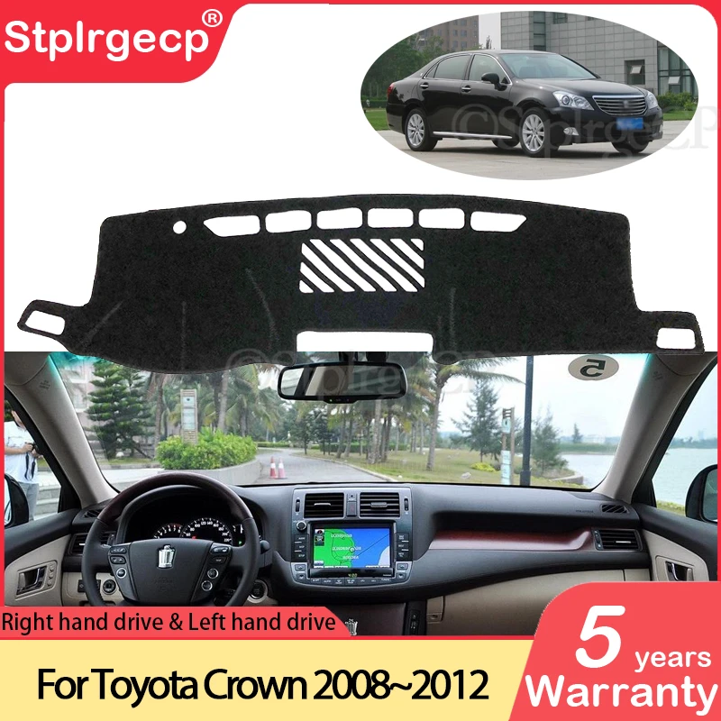 

for Toyota Crown Royal S200 2008~2012 Anti-Slip Mat Dashboard Cover Pad Sunshade Dashmat Carpet Car Accessories 2009 2010 2011