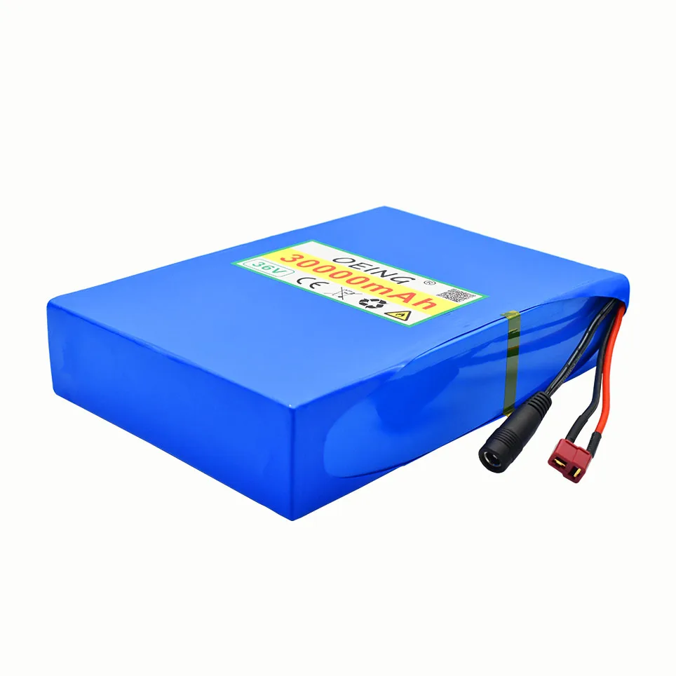 NEWEST 36V battery 10S4P 30000mah 18650 Li ion pack is suitable for eBike electric vehicles bicycles and motorcycles | Электроника