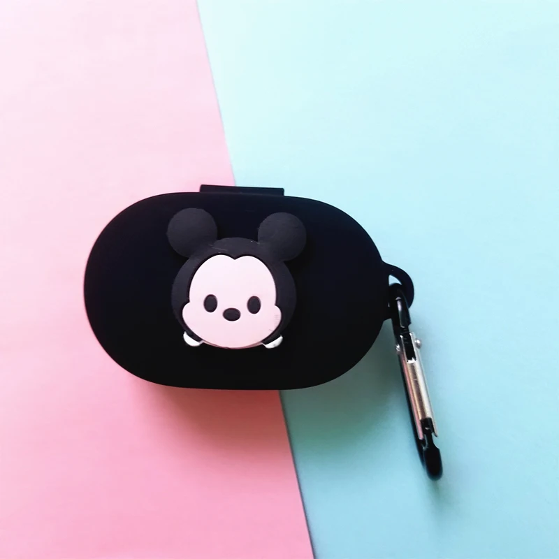 8 Мультяшный чехол для наушников с крючком для Xiaomi Redmi AirDots, новинка, чехол, беспроводной Bluetooth чехол для наушников, мягкий чехол из ТПУ - Цвет: 8