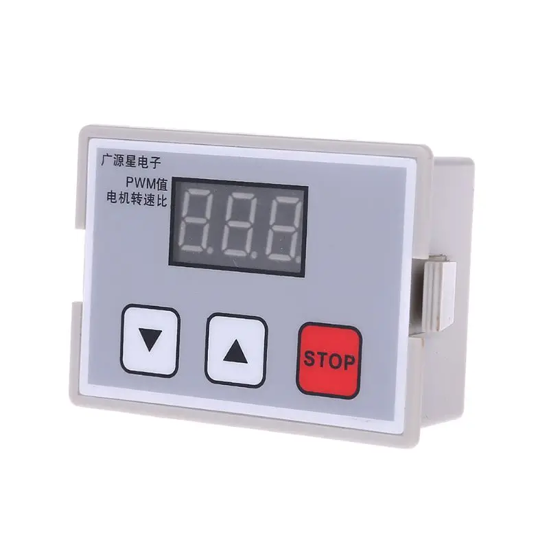 DC 12V 24V 10A мотор контроллер скорости ШИМ с цифровым двигатель дисплея Регулировка скорости двигателя контроллер скорости ШИМ