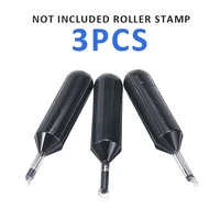 3pcsset 1 5ml refill ink black ink for identity guard theft protection roller stamp self inking stamp