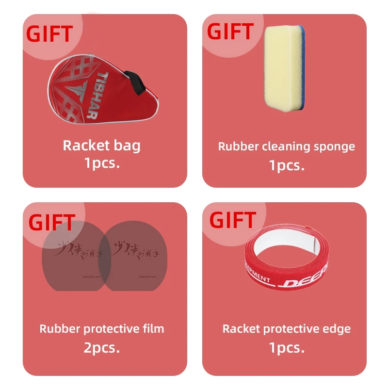 Ракетка TIBHAR для настольного тенниса липкие резиновые прыщи ракетки понга 6 7 8