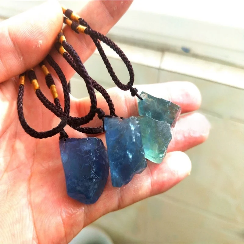 

Imixlot New Natural Labradorite Crystal Healing Stone Pendant Necklace