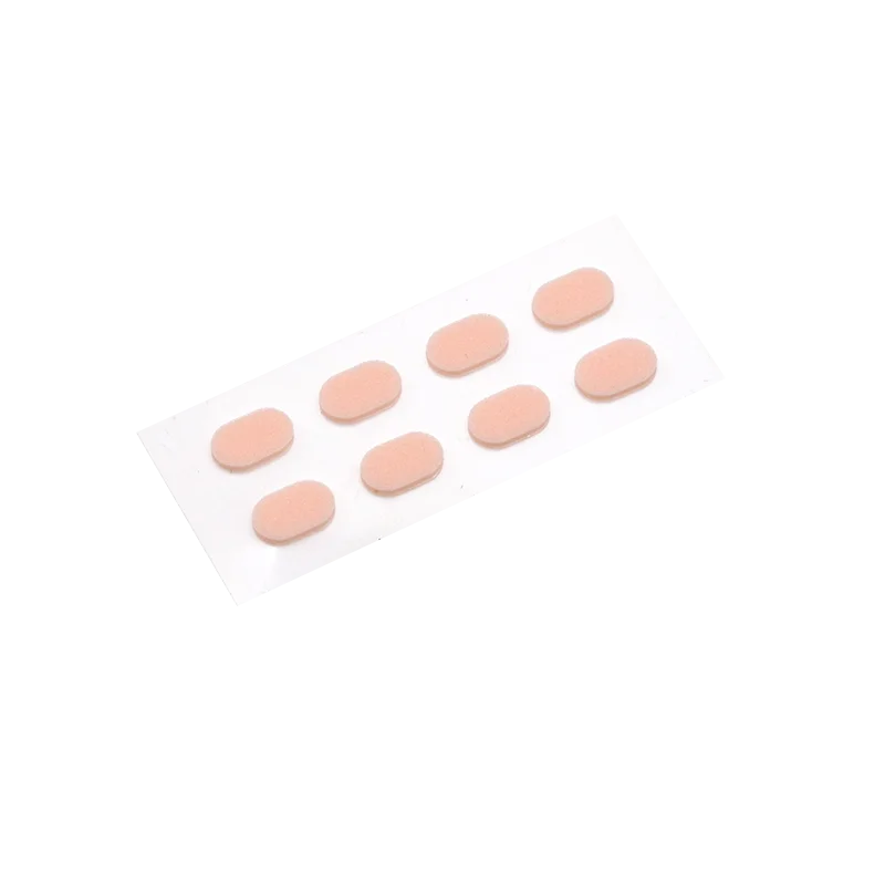 Color_max 6 пар противоскользящая силиконовая носовая фиксирующая Накладка для очков, солнцезащитных очков