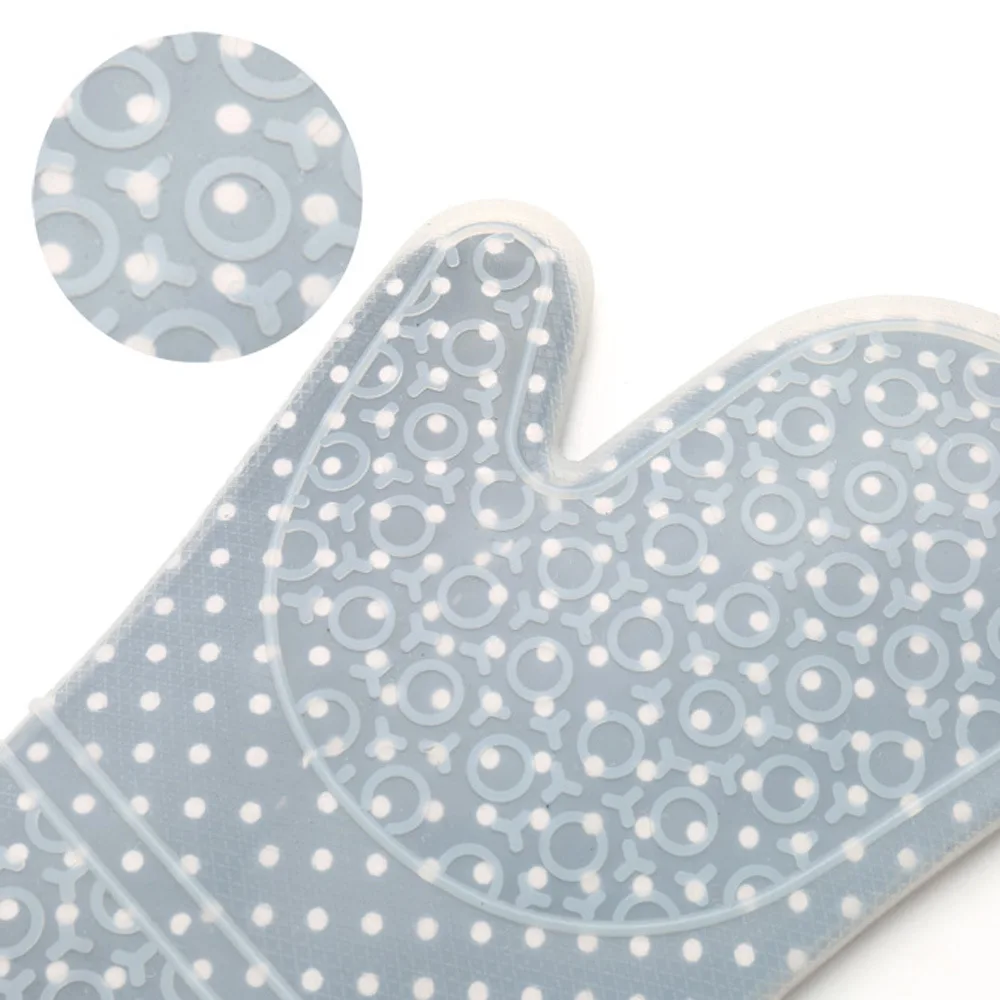 Силиконовые тканевые перчатки для микроволновой печи Нескользящие силиконовые