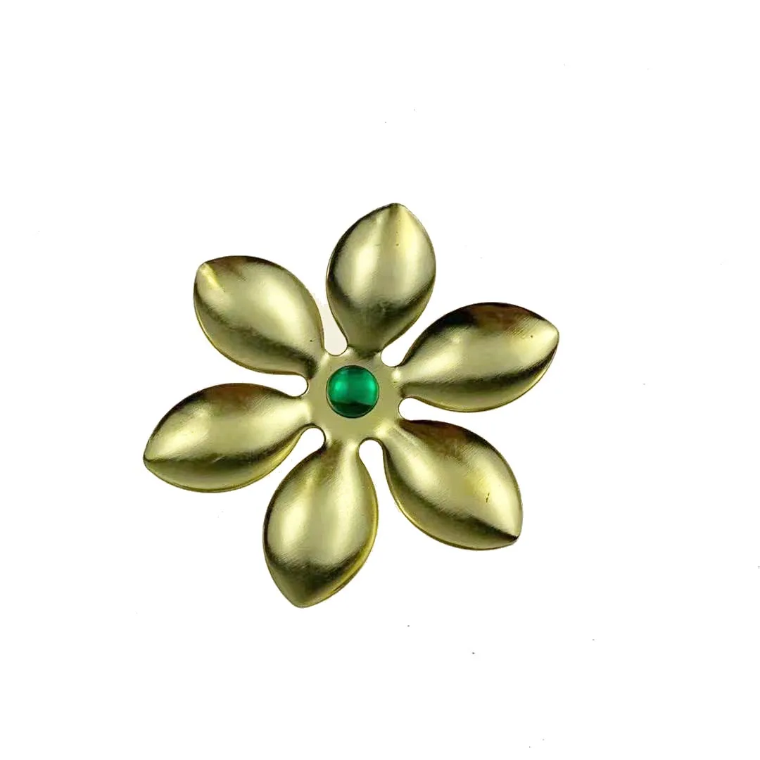 

10pcs 47mm Filigree flower Wraps Metal Charms For Embellishment Scrapbook DIY Jewelry Craft Wraps Connectors Metal Crafts